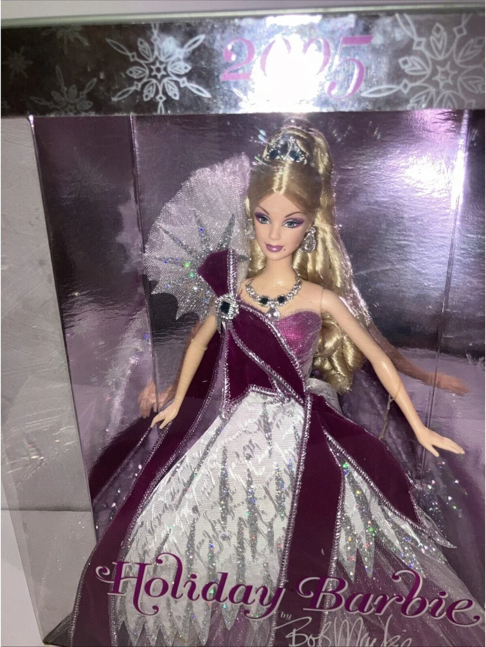 VINTAGE 2005 Holiday Barbie Doll Special Edition Bob Mackie Blonde NEW SEALED